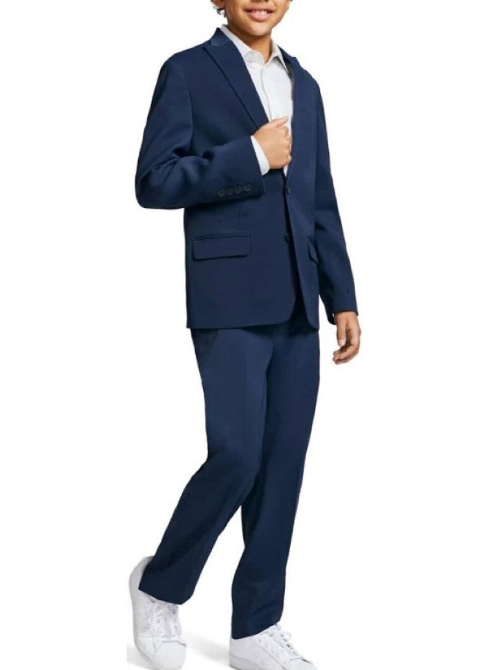 ✨Calvin Klein Boys Formal Suit Set Jacket & Pants Size 20 NWT Single-Breast
